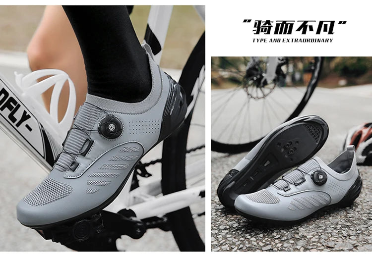 2024 Breathable Cycling Shoes Women's Mountain Bike Sneakers Road Bike Sneakers Men's Mountain Bike Sneakers