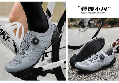 2024 Breathable Cycling Shoes Women's Mountain Bike Sneakers Road Bike Sneakers Men's Mountain Bike Sneakers