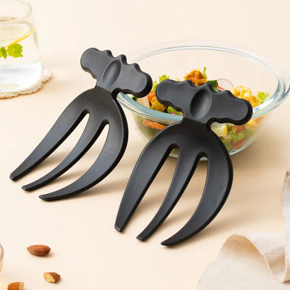2 Pieces Salad Hands Multifunctional Salad Mixing Kitchen Utensil Tossing Tool Tool Salad Tongs Fruit Claw Salad Accessories