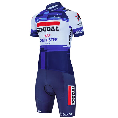 2025 Cycling Man SOUDAL Sportswear Shorts Men Mtb Men's Jacket Summer Bike Jersey Mens Clothes Clothing Blouse Uniform Road