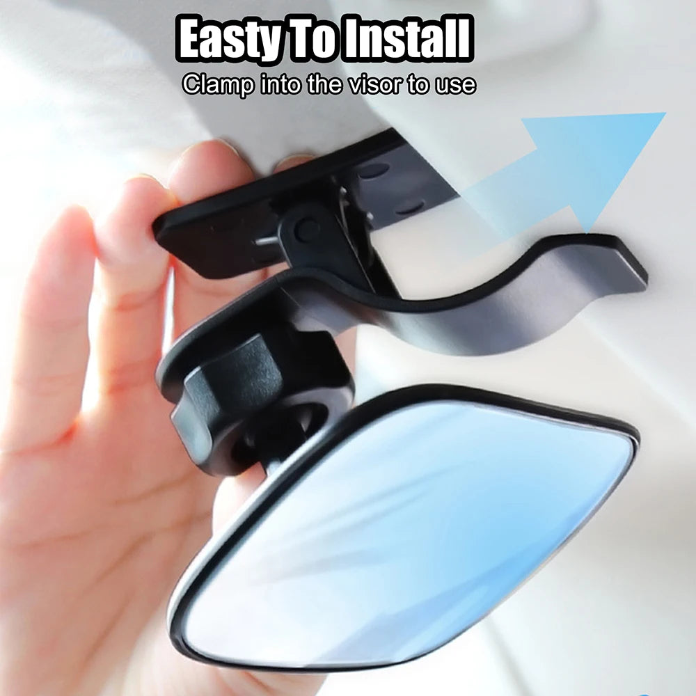 Car Interior Baby Safety Mirror With Clip Rear View Mirrors Makeup Mirror Seat Back Clamp Auto Ornament Automotive Accessories