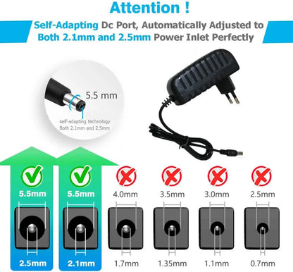 AC 110-240V DC 12V 1A 2A 3A 5A 6A 8A Universal Power Adapter Supply Charger adaptor Eu Us for LED Light Strips CCTV
