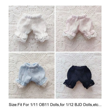 High Quality Casual Wears Kids Toys Clothes Accessories Doll Lantern Pants Dolls Cotton Shorts Dolls Trousers