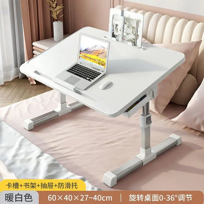 Bed Dormitory Student Writing Bed Desk Laptop Office Small Table Board Foldable Lift
