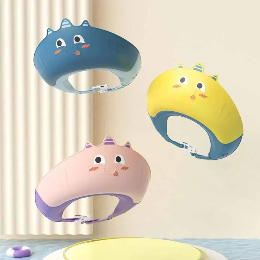 Children Shower Shampoos Hat Soft Adjustable Waterproof Wash Hair Hat for Kids Ear and Eye Safe Protection Baby Shampoo Cap