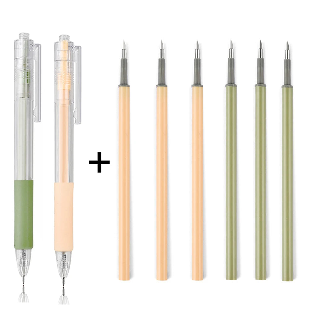 Art Utility Knife Pen Refill Stickers Scrapbooking Cutting Tool Express Box Knife School Supplies DIY Craft Supplies