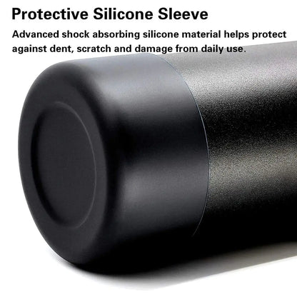 Slip-proof Bottle Silicone Boots Sleeves For 12OZ 18OZ 21OZ 24OZ Hydro Flask Water Bottle Cup Lid For Outdoor Camping Hiking