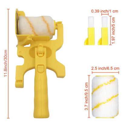 Paint Edger Roller Brush Hand-held Clean-Cut Paint Edger Roller Brush Portable Paint Edger Tool Wall Repair Tools for Ceiling