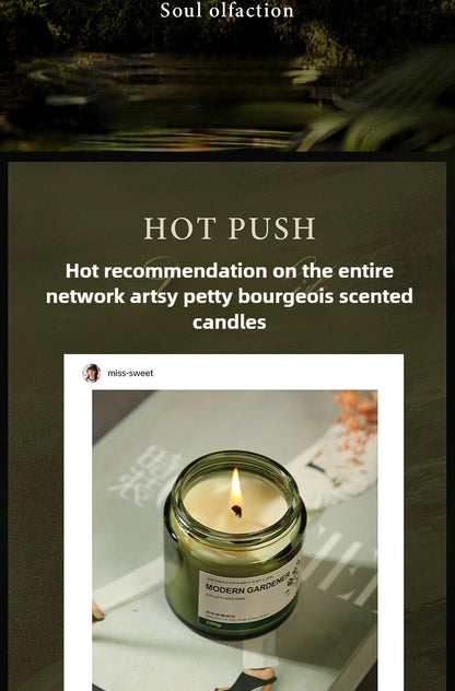 Osmanthus Scented Candles for Home Use, Long-lasting Indoor Fragrance, High-end Souvenirs, Bedroom Fragrance, Aromatherapy