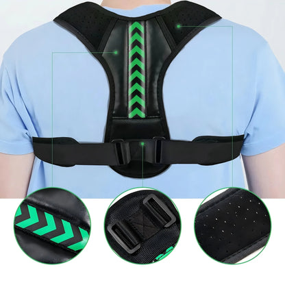 Posture Corrector Unisex Adjustable For Clavicle Support Providing Pain Relief for Neck Back Shoulder Reshape Your Body
