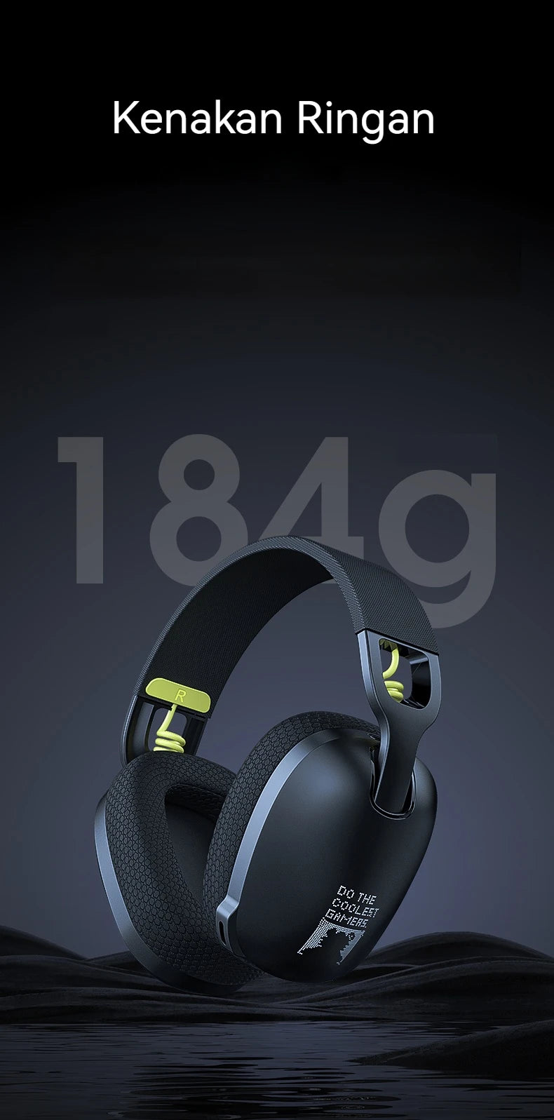 ONIKUMA 2024 New Three-mode Headset Gaming Headset Wireless Gaming Headset Player Headset Stereo Headset Ultra-long Battery Life