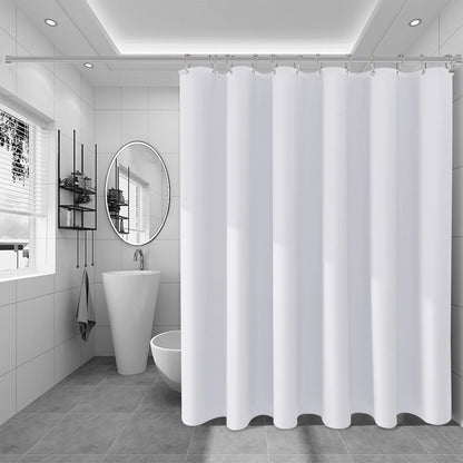 Shower Curtain Solid Color Bathroom Curtain Household Bathing Curtain Shower Curtain for Home Hotel