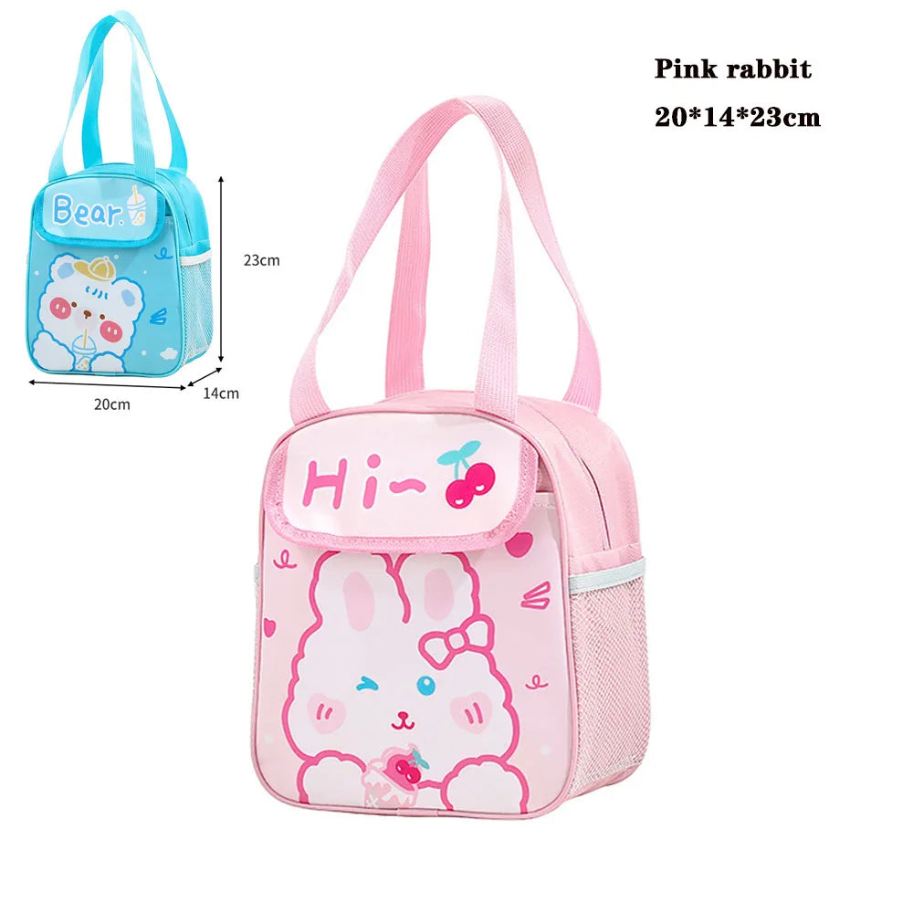 Food Storage bag Student lunchbag cool food bag for Children Food Container for Kids Schiool Thermal Lunch food Bag Mommy bag