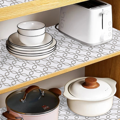 1roll EVA Shelf Liner Drawer Liner for Kitchen Cabinet Non-Adhesive,Anti Slip Cabinet Liners,Durable Waterproof Cupboard Liner