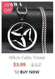 Talisman Of Protection Good Luck Wealth Seal Of Solomon Stainless Steel Necklaces Pendants Men Jewelry salomon hombre N4239