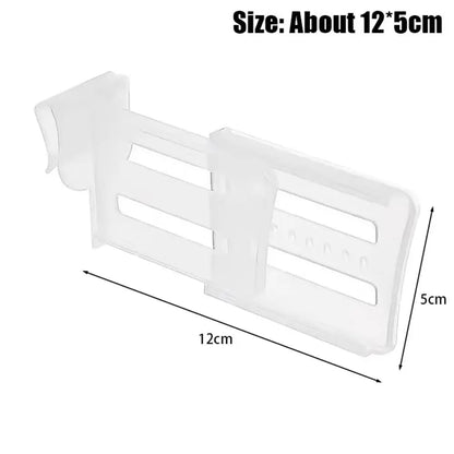 1Pcs/1Set Fridge Side Door Refrigerator Partition Board Kitchen Accessories Home Separating Storage Shelf Bottle Can Organizer