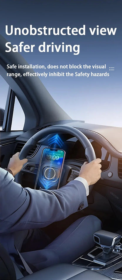 NEW Magnetic Car Phone Holder Mount Without Gravity Mobile Cell GPS Magnet Suction Support In Car Bracket Stand for All Phones