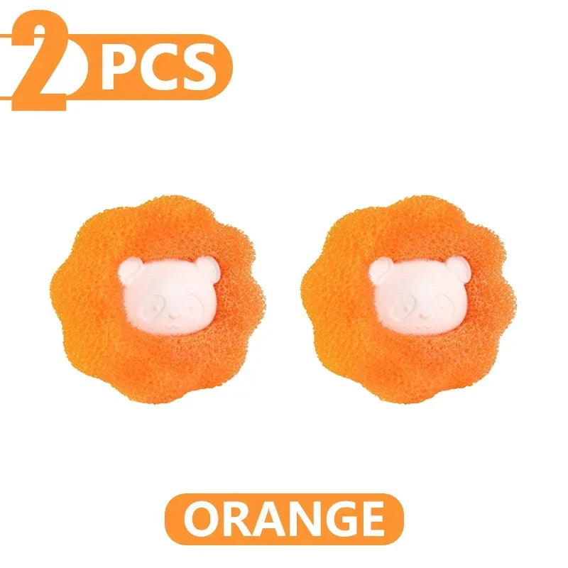 Laundry Balls Pet Hair Collector for Washing Machine Reusable Laundry Lint Catcher Removes Lint From Clothes Pet Cat Accessories
