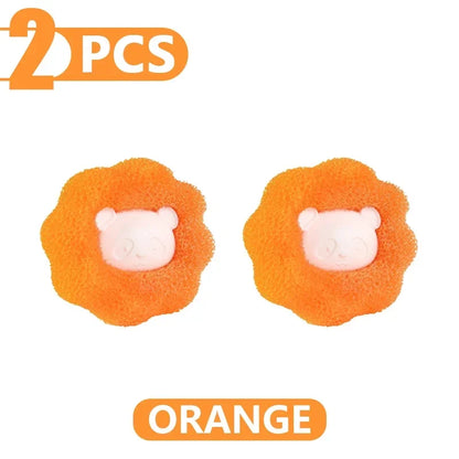 Laundry Balls Pet Hair Collector for Washing Machine Reusable Laundry Lint Catcher Removes Lint From Clothes Pet Cat Accessories