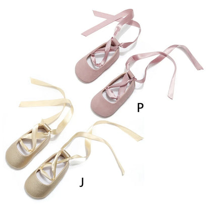 Baby Girls Shoes Non-Slip Rubber Sole Ballet Slippers Princess Dress Wedding Shoes