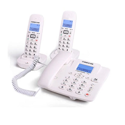 cordless Answering Machine 2.4G Corded Phone Handset  office home hotel Long Range Wireless Telephone 1- 4 handstes table phone