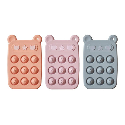 Baby Silicone Teethers Animal Food Grade Silicone Baby 0-12 Toys Silicone Teeth Grinding Stick Newborn Pacifier Accessories Toys