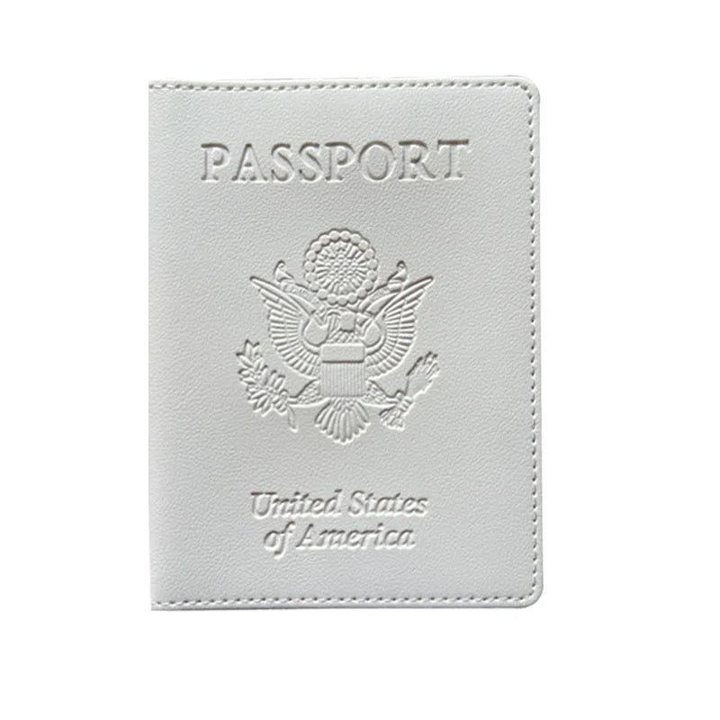 Passport Holder Cover Wallet Travel Essentials RFID Blocking Leather Card Case International Travel Must Haves Travel Accessorie