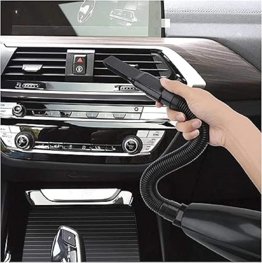 Wired handheld car vacuum cleaner, high suction portable car vacuum cleaner, suitable for light cleaning in cars/offices/homes