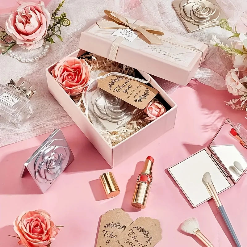 15 Pieces for Girls Party, Favorite Girl Makeup Party, Favorite Party Supplies Set, Foldable Mirror Comb, Best Choice for Party