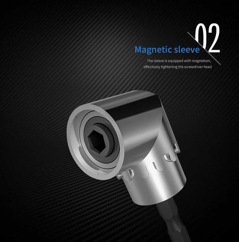 Tool Accessories Screwdriver Head 105 Degree Bend Device Electric Drill Accessories Accessories Extension Parts for Electric