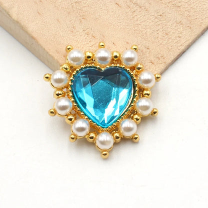 23MM fashion pearl and peach alloy accessories Diy wedding dress hair accessories invitation jewelry decorative accessories