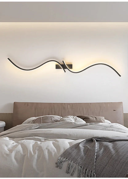 Modern Wall Lamp Letter LED Decorative Lights Nordic Living Room Wall light Corridor Hang Lamp Home Decoration Lighting Fixtures