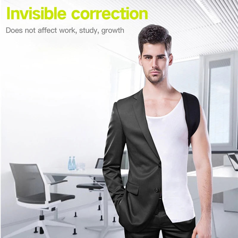 Adjustable Posture Corrector Medical Back Brace Shoulder Support Corrector Prevention Humpback Back Health Care