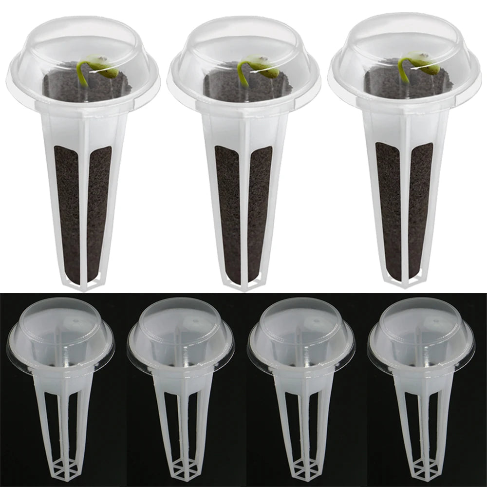 Plastic Hydroponic Planter Basket Soilless Cultivation System for Aerogardens Planter Indoor Garden Plants Vegetable Container