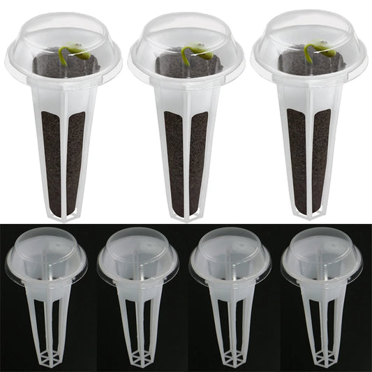 Plastic Hydroponic Planter Basket Soilless Cultivation System for Aerogardens Planter Indoor Garden Plants Vegetable Container