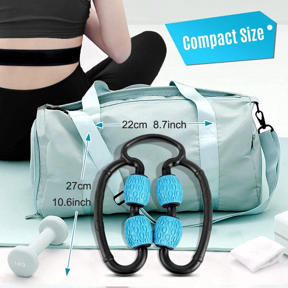 Leg Rollers for Muscles Foam Roller Massager Muscle Roller for Legs,Arm Myofascial Fascial Exercise Muscle Soreness Pain Relieve
