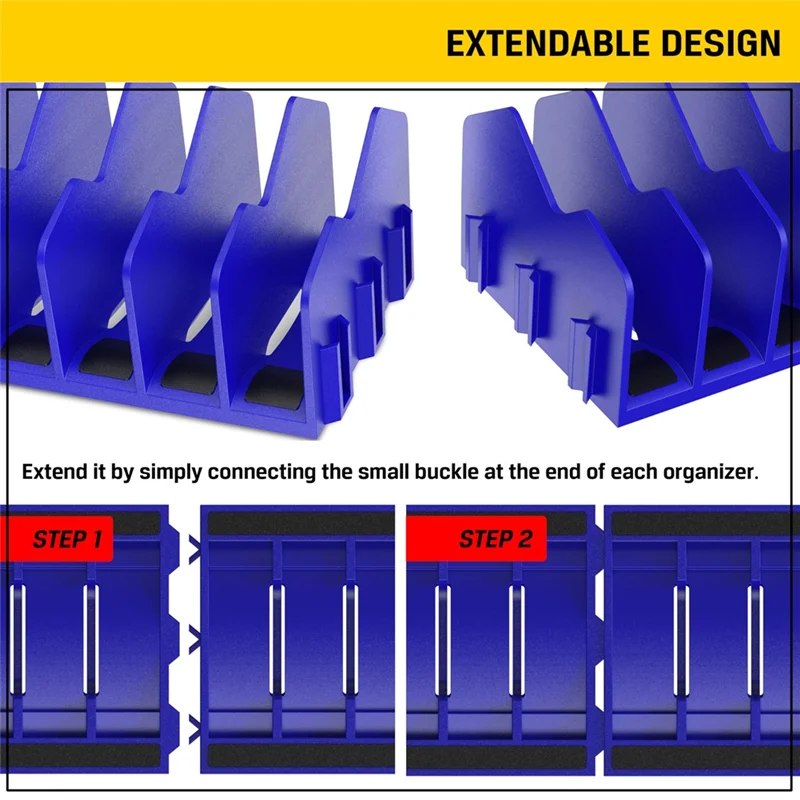 New Plier Organizer Rack, 10-Slot Pliers Cutters Organizer Rack ,Tool Organizer, Tool Drawer Toolbox Organizer