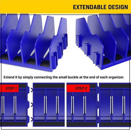 New Plier Organizer Rack, 10-Slot Pliers Cutters Organizer Rack ,Tool Organizer, Tool Drawer Toolbox Organizer