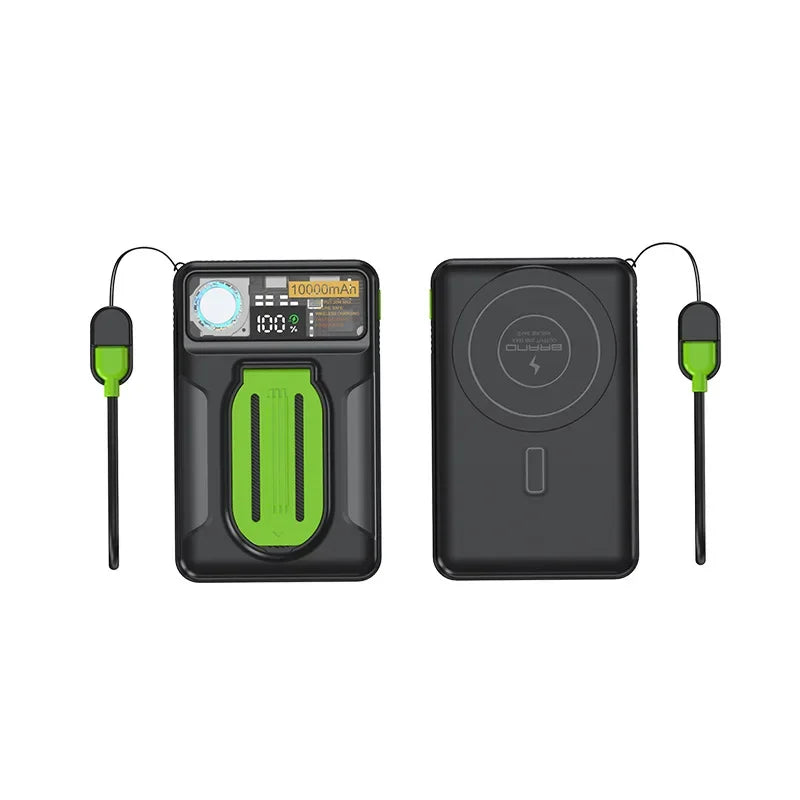 22.5W Magnetic Power Bank 30000mAh Wireless Fast Charging External Battery Turbine Coolingfor IPhone Xiaomi Magsafe Powerbank