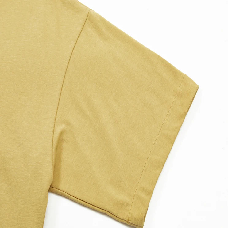 Fashion Design Men's T-shirts Two Rows Letter Logo Streetwear Designer Brand Men's T-shirts Sets