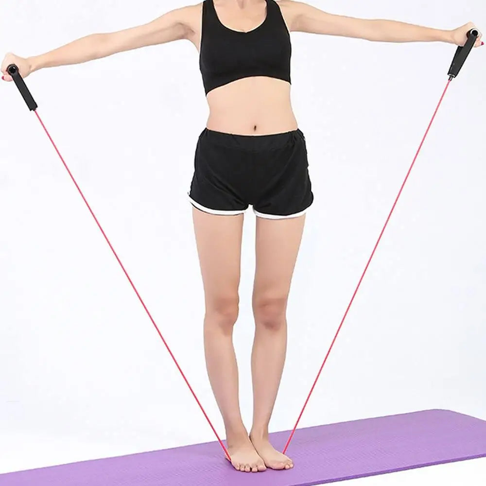 5 Levels 5 Levels Resistance Bands Multifunctional Elastic Resistance Pull Rope Portable With Handles Fitness Elastic Bands Yoga