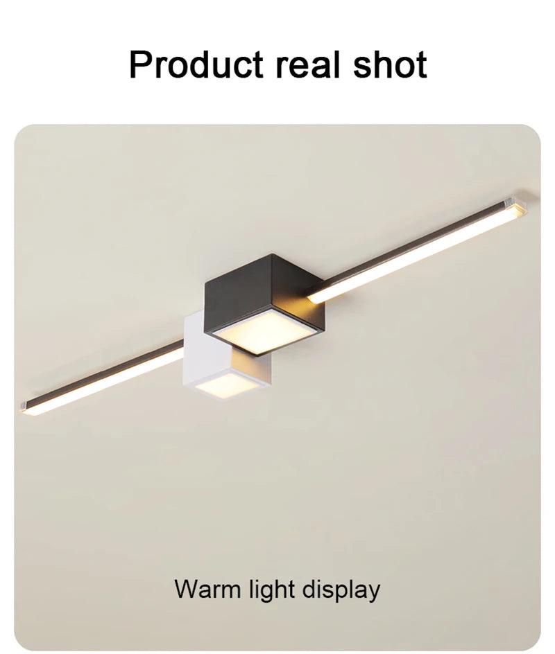 LED Ceiling Lamps Interior Lighting Home Decoration Bedroom Closets Living Room Study Kitchen Corridor Ceiling Nordic Light