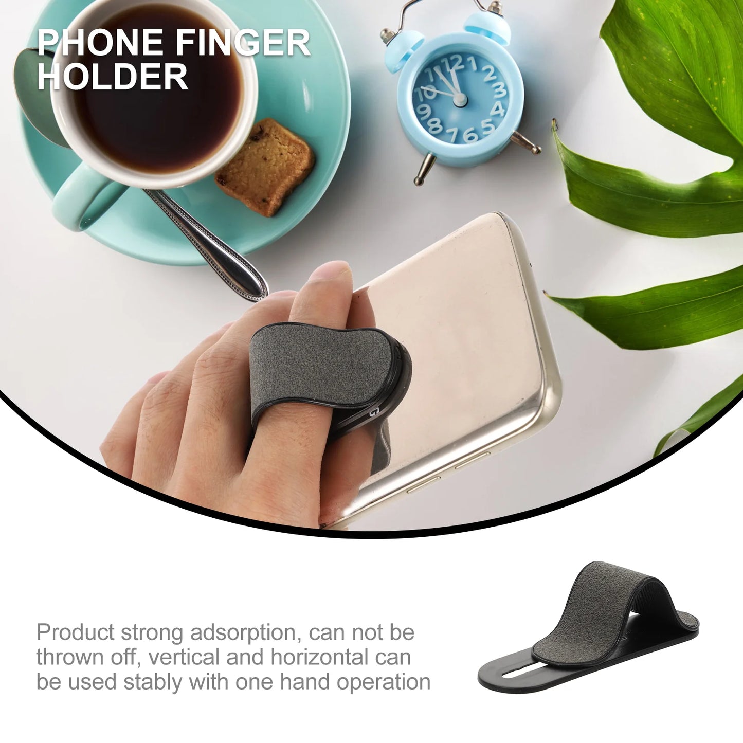 Finger Strap Phone Accessory Phone Ring Holder Secure Grip Cell Phone Accessory Mobile Phone Stand Phone Mount