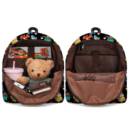 Pokemon Pikachu School Bags Backpacks Anime Kids Bags Kawaii Big Capacity Travel Bag Teenagers Schoolbag Girls Boys Rucksacks