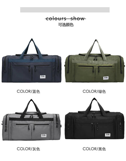 70CM 70L Nylon Luggage Travel Gym Outdoor Bag Large Travelling For Women Men Duffle Handbags Shoulder Weekend Sports Bag maletas