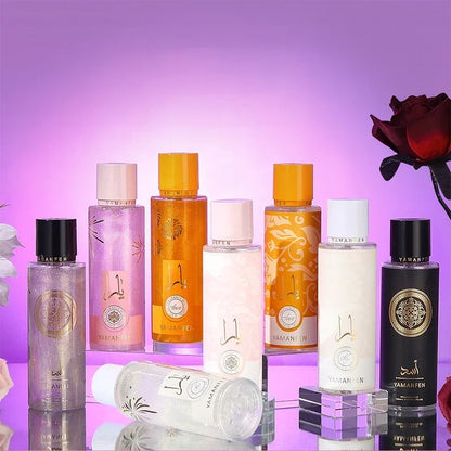 250ml Body Mist Long Duration Fruity Body Spray Perfume Natural Lasting Fragrance Body Deodorant Crush Scent Moisturize Skin New