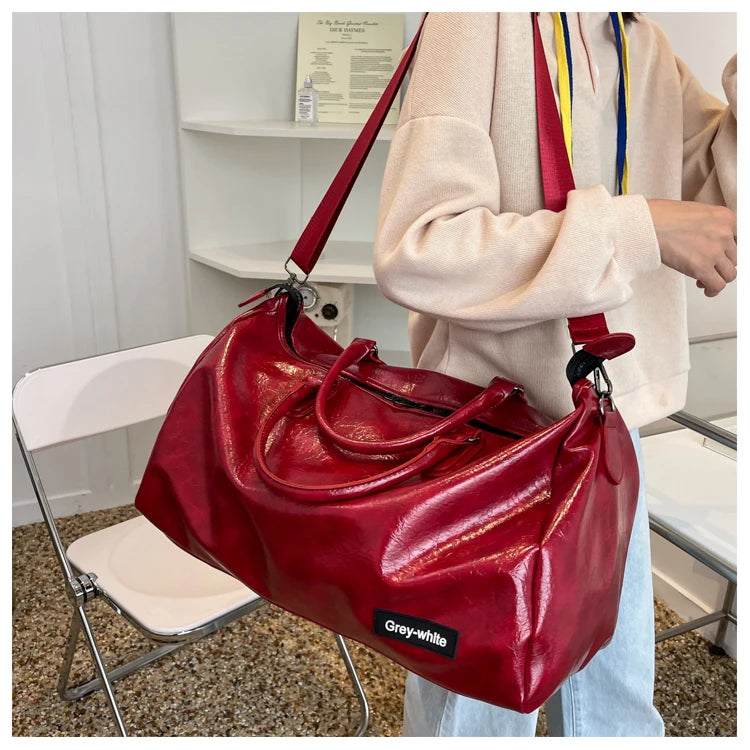 Travel Bags Fashion Men Large Capacity Organizer Handbags Women Fashion Handbag Luggage Leisure Backpack The Tote Bag Customized