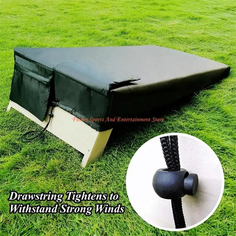 C4DE Corn Hole Board Covers Corn Hole Covers for 4' x 2' Boards Sandbag Board Dust Cover Corn Hole Accessories