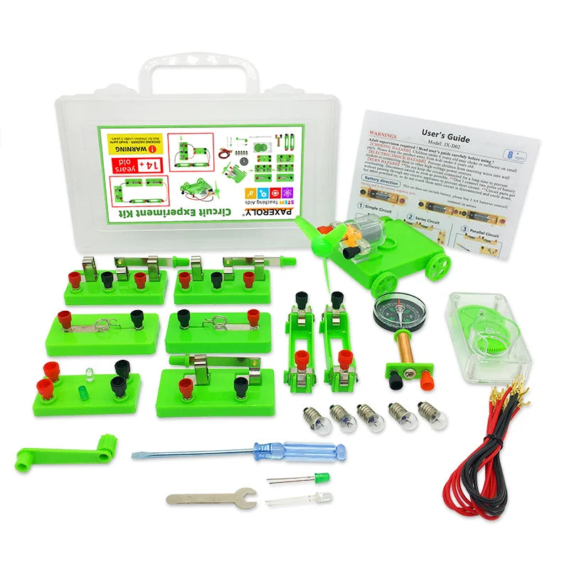Student Electric Circuit Kits for Physics Education School Lab Learning Electromagnetic Experiments Teaching Aids Science Toys