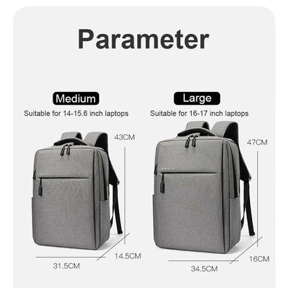 Laptop Backpack 17.3 inch Large Capacity Travelling Backpacks Waterproof Laptop Bag 15.6 17.3 Multi-pockets Men's Backpack